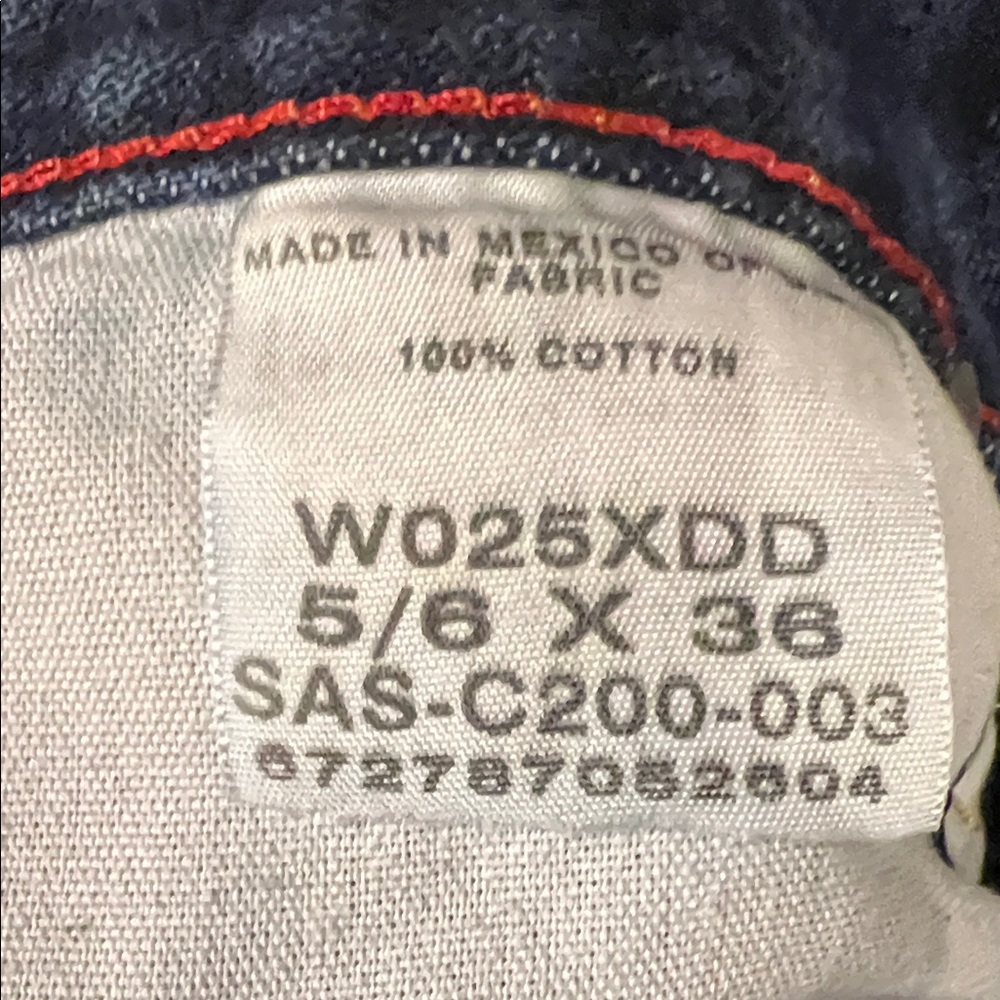 Twenty X Dark Blue Boot Cut Jeans - Picture 9 of 9